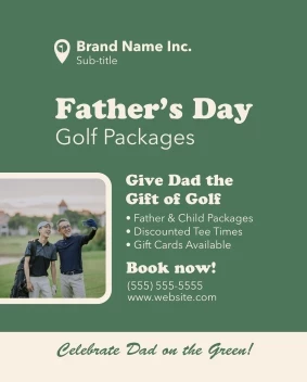 Father's Day Golf Gift