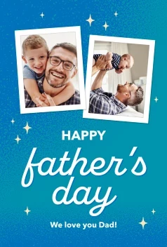 Bright Father's Day Stars