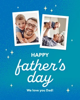 Bright Father's Day Stars