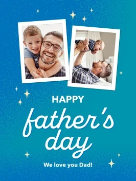 Bright Father's Day Stars
