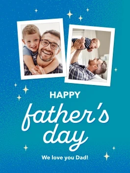 Bright Father's Day Stars