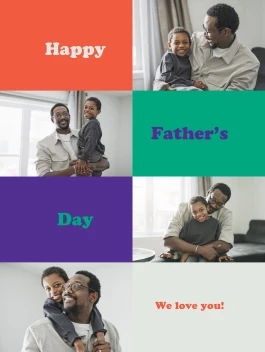 Father's Day Color Blocks