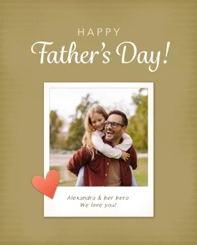 Snapshot Father's Day Love
