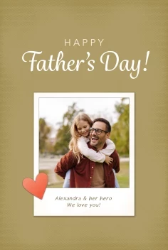 Snapshot Father's Day Love