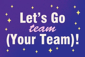 Let's Go Team Stars