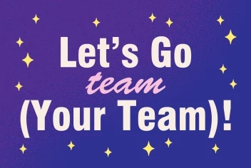 Let's Go Team Stars