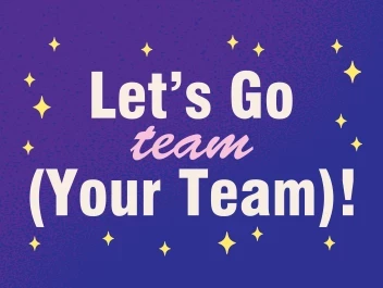 Let's Go Team Stars