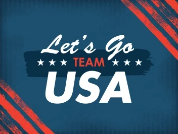 Patriotic Let's Go Team