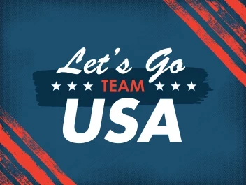 Patriotic Let's Go Team