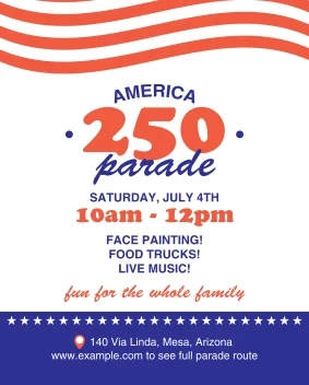 America 250 Parade