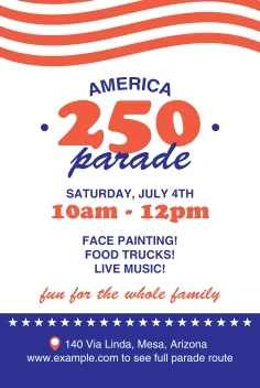 America 250 Parade
