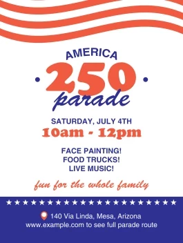 America 250 Parade