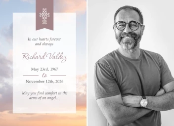 Christian Memorial Banner