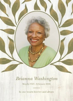 Foliage Frame Memorial
