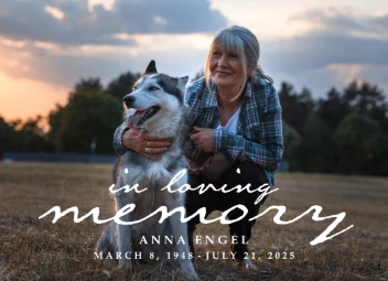 In Loving Memory Rustic Script