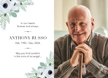 In Our Hearts Floral Memorial