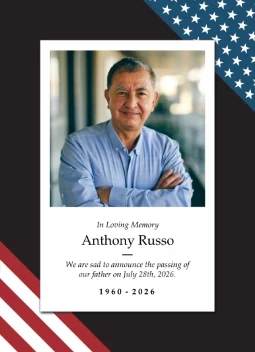 Patriotic Flag Memorial