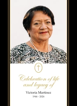 Simple Christian Memorial