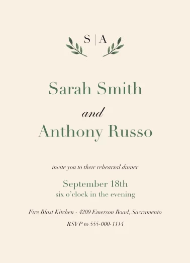 Monogram Classic Dinner