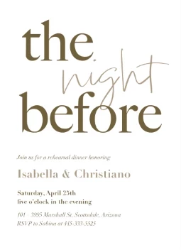 The Night Before