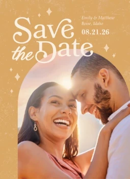 Retro Love Engagement