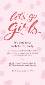 Let's Go Girls Polka Dots