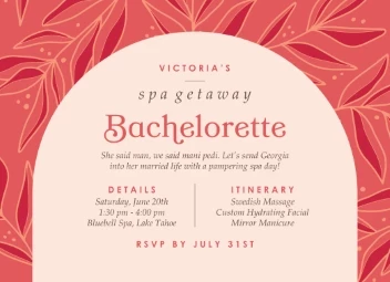 Retro Floral Bachelorette