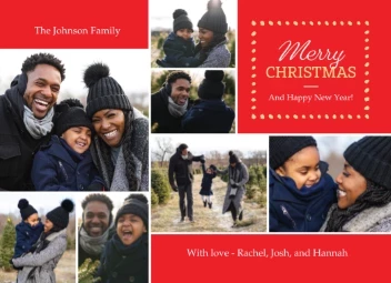 Merry Christmas Polka Dots