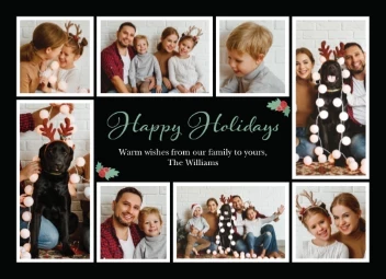 Holly and Happy Holidays