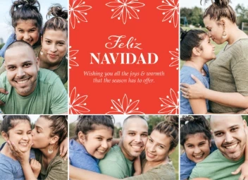Feliz Navidad Flowers