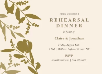Floral Rehearsal