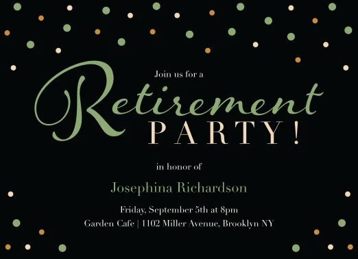 Retirement Celebration