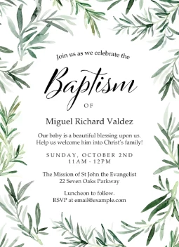 Blessed Baptism