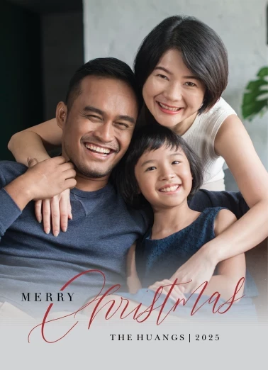 Elegant Script Christmas