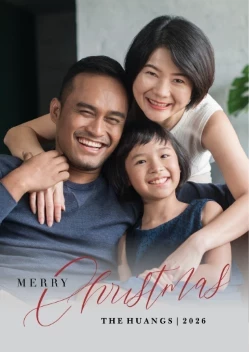 Elegant Script Christmas