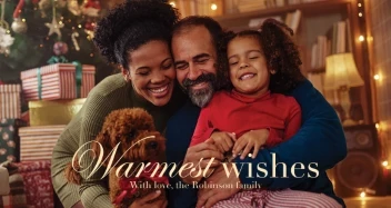 Elegant Warmest Wishes
