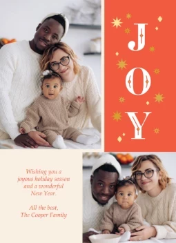 Shining Joy Seasons Greetings