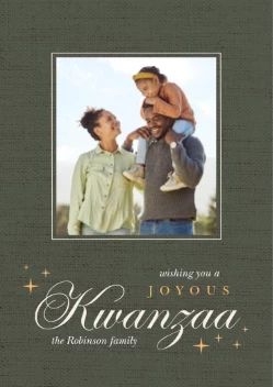 Classic Kwanzaa Sparkles