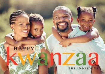 Happy Kwanzaa Family