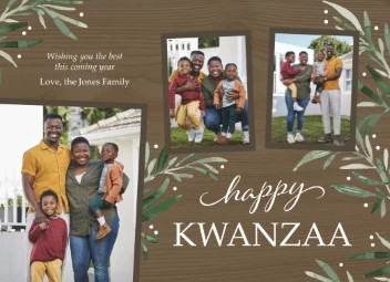 Kwanzaa Leaves Collage