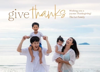 Give Thanks Greeting