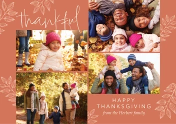 Thankful Leaves Collage