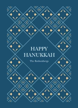 Hanukkah Vintage Pattern
