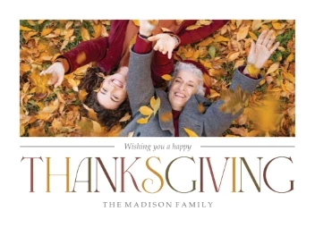 Modern Thanksgiving Greetings