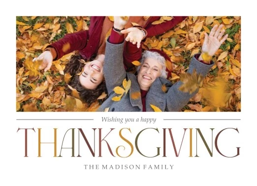 Modern Thanksgiving Greetings