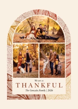 So Thankful Leaves Arch