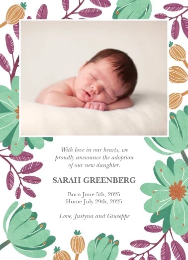 Adoption Flowers