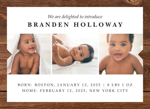 Framed Multi Photo Adoption