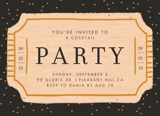 Party Ticket