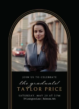 Let's Celebrate Grad Arch